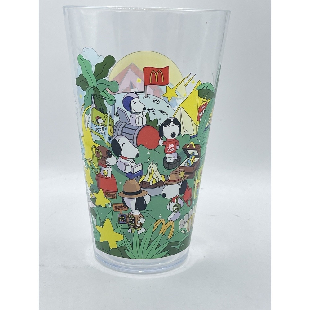 McDonald's‎ 2024 Collectors Edition Cup Hello Kitty & Peanuts Snoopy 5.5"